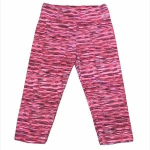 JUSTICE Pink Printed Cropped Leggings